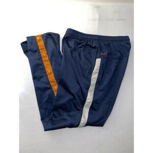 Vintage‎ Nike Embroidered Swoosh Sweatpants Mens M Blue Baggy Loose 90s Y2K RARE